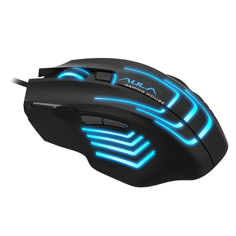 

Wired Backlit Mouse Desktop Competitive Gaming USB Mouse Notebook Office Luminous Mouse 9 Button For Computer Pc Notebook