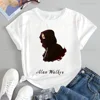 Norwegian DJ Artist Alan Walker Graphic Print T-shirt Top Fashion Short Sleeved Neutral Casual Shirt Oversized Cotton T-shirt 6