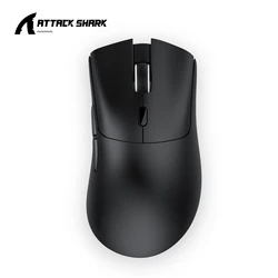 Attack Shark R1 High-Precision Wireless Gaming Mouse with Tri-Mode Connectivity (Black)