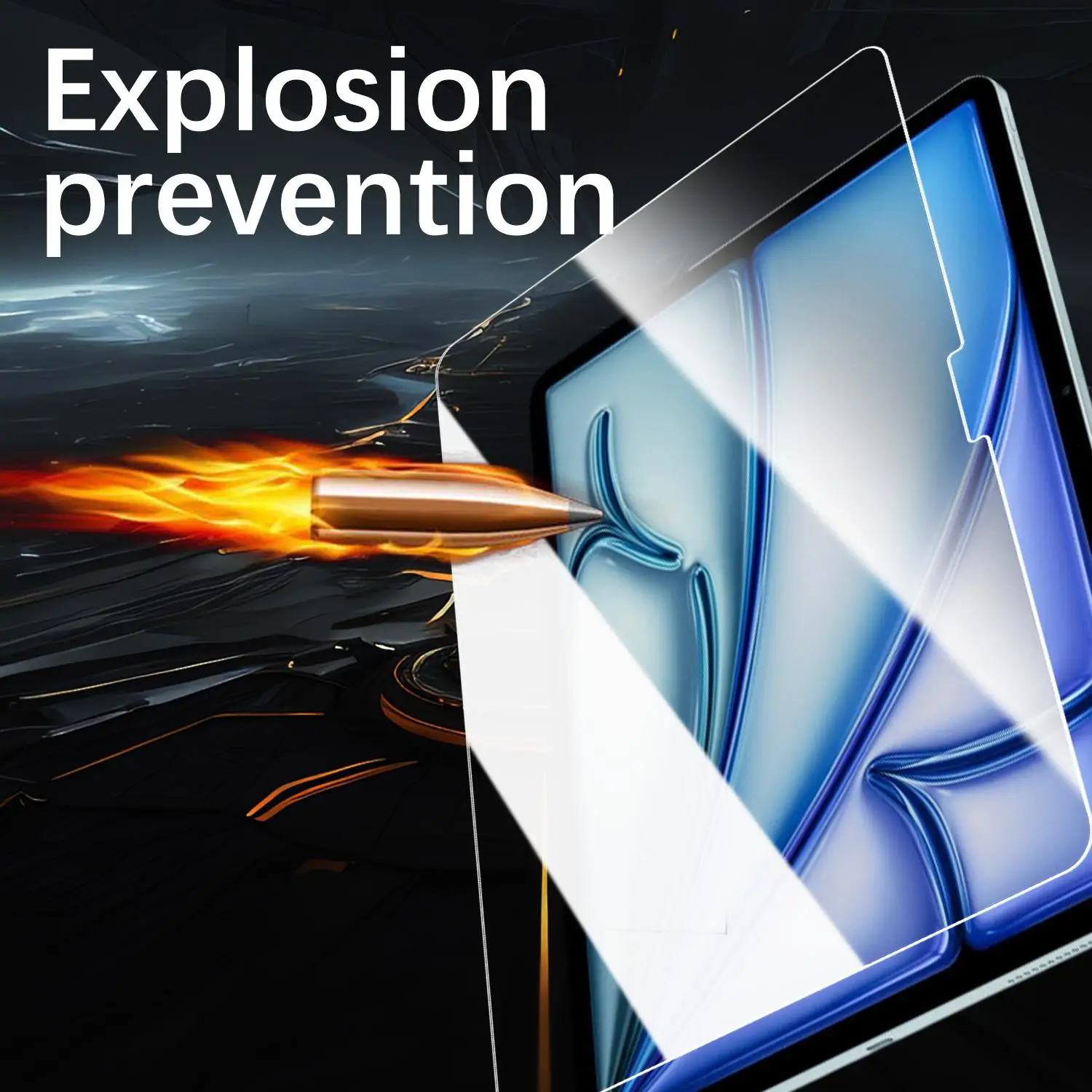 Shatterproof Tempered Glass Screen Protectors for iPad Air - Easy Installation, Ultimate Protection Film