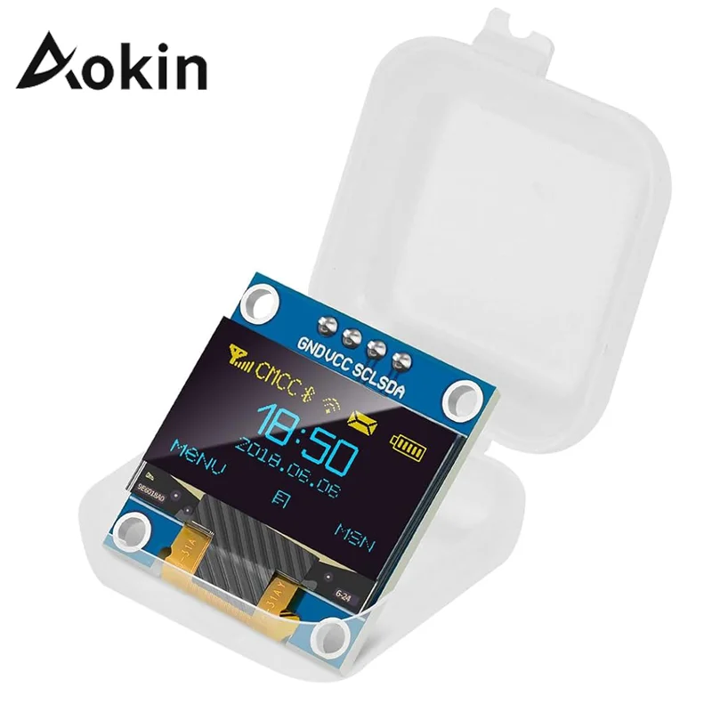 0.96 inch Oled IIC Serial White OLED Display SSD1315 128X64 I2C 12864 LCD Screen Board for Arduino oled display module