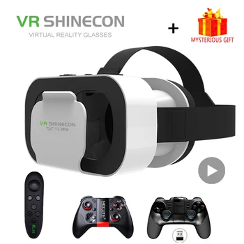 VR Shinecon Casque Auricolare Bicchieri di Realtà Virtuale 3D Casco 3 D Per il iPhone Android Smart Phone Smartphone Occhiali Viar Mobile