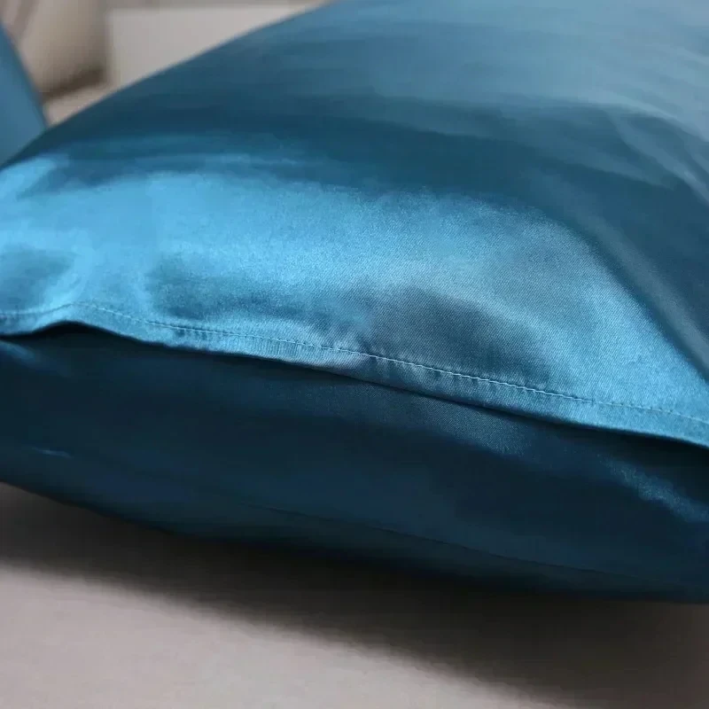Bettwäsche-Kissenbezüge, 100 % natürliche Maulbeerseide, Kissenbezug aus echter Seide, schützt die Haare und die Haut – Detail 8
