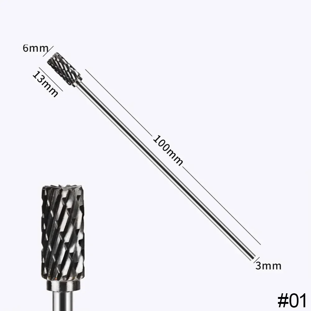 10cm Double Groove Tungsten Carbide Rotary File for Woodworking and Polishing
