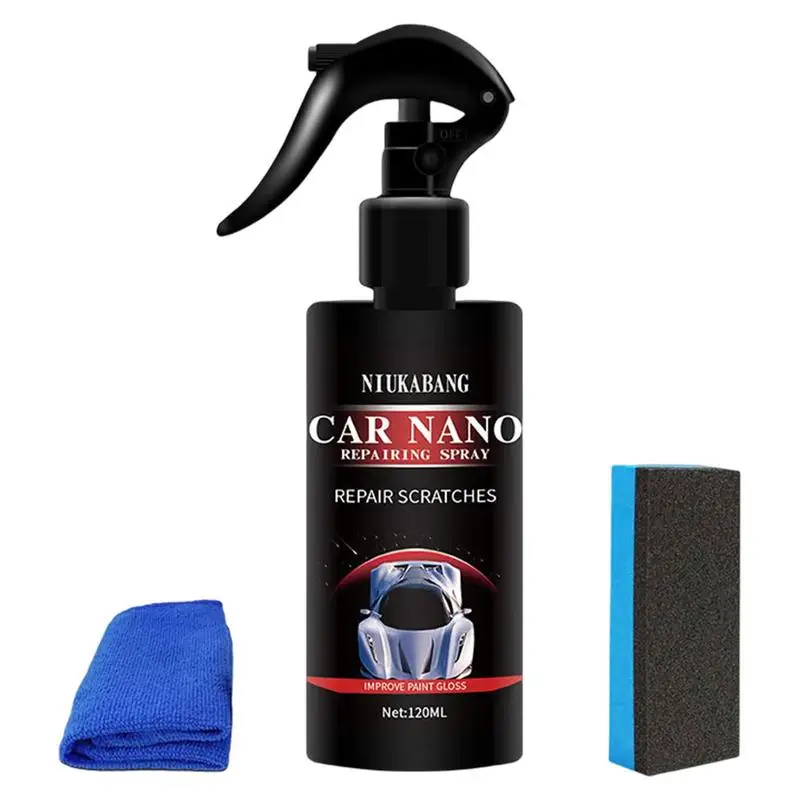 

Quick Coat Liquid Nano Ceramic Car Coating Kit Auto Paint Polish Wax Spray Hydrophobic Anti Scratch Protect Detailing Care Film