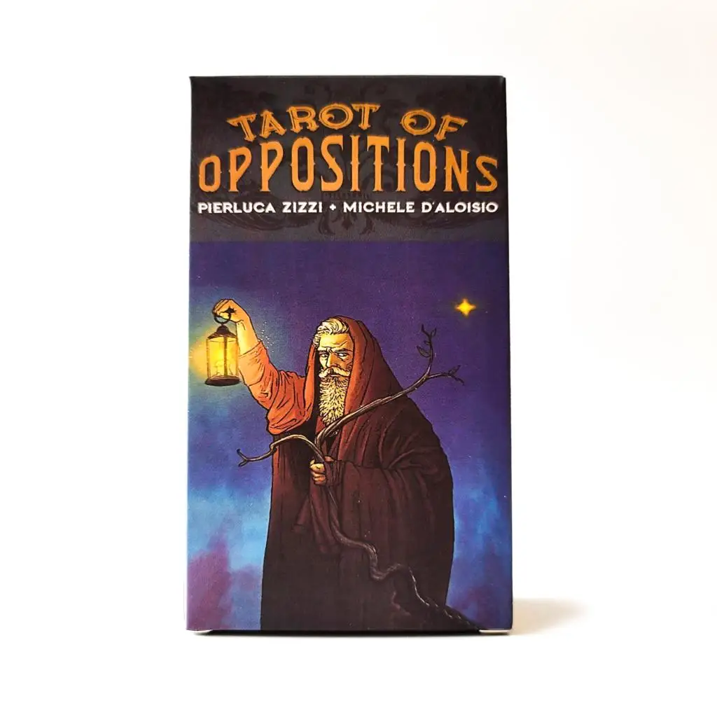 

New 12X7 Tarot Of Oppositions Cards Deck With Paper Guidebook Guide Book Games Fate Oracle High Quality Big Size Cards