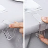 4pcs Tablecloth Clip Transparent Fixed Clip Household Table Cloth Holder Plastic Stopper Invisible Anti-slip Table Clips 6