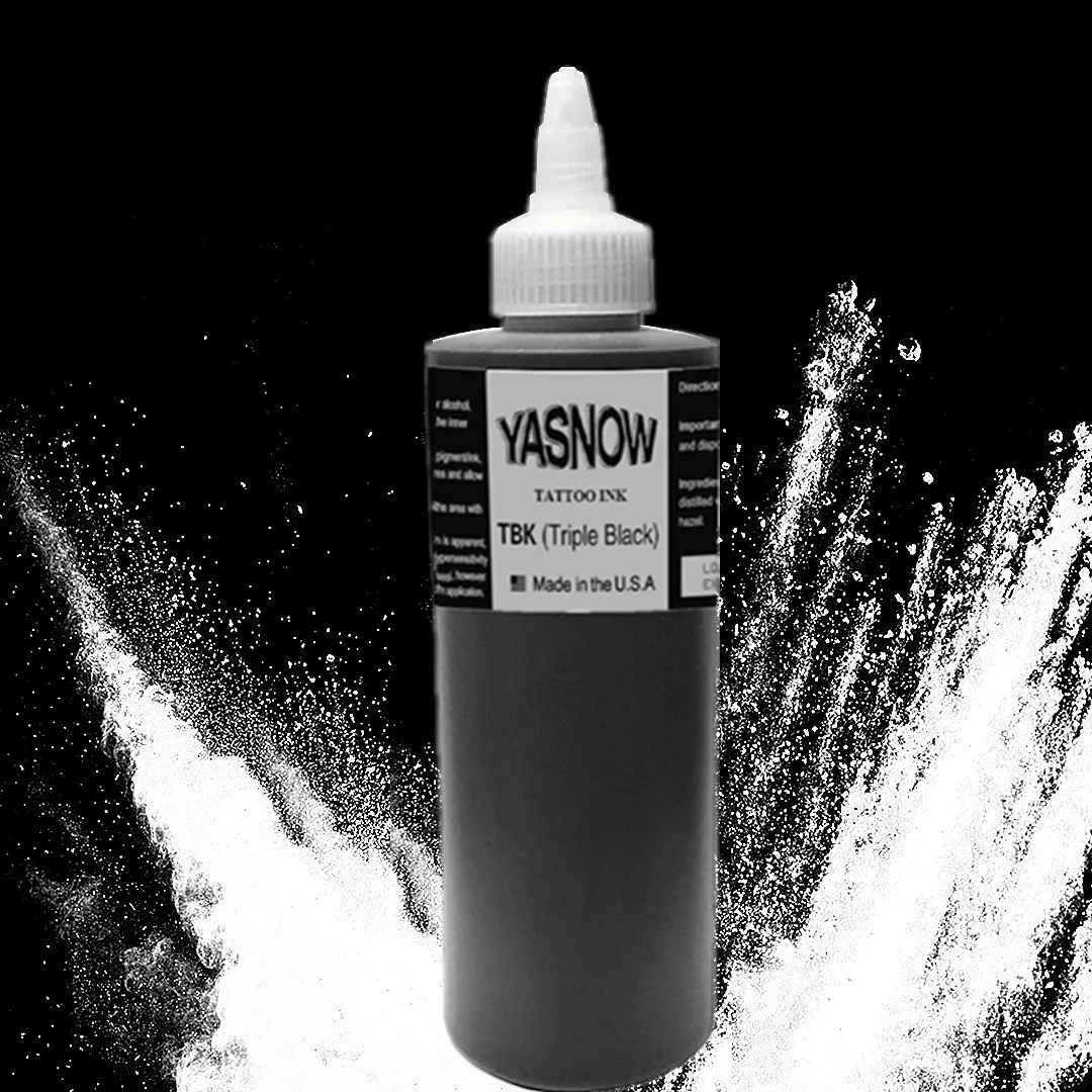 High quality version of triple black tattoo ink tattoo ink body color drawing black pigment