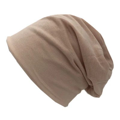 Unisex Gestrickte Wintermütze Einfarbig Hip Hop Slouch Skullies Beanie Lässige Mütze für Damen Herren – Detail 6
