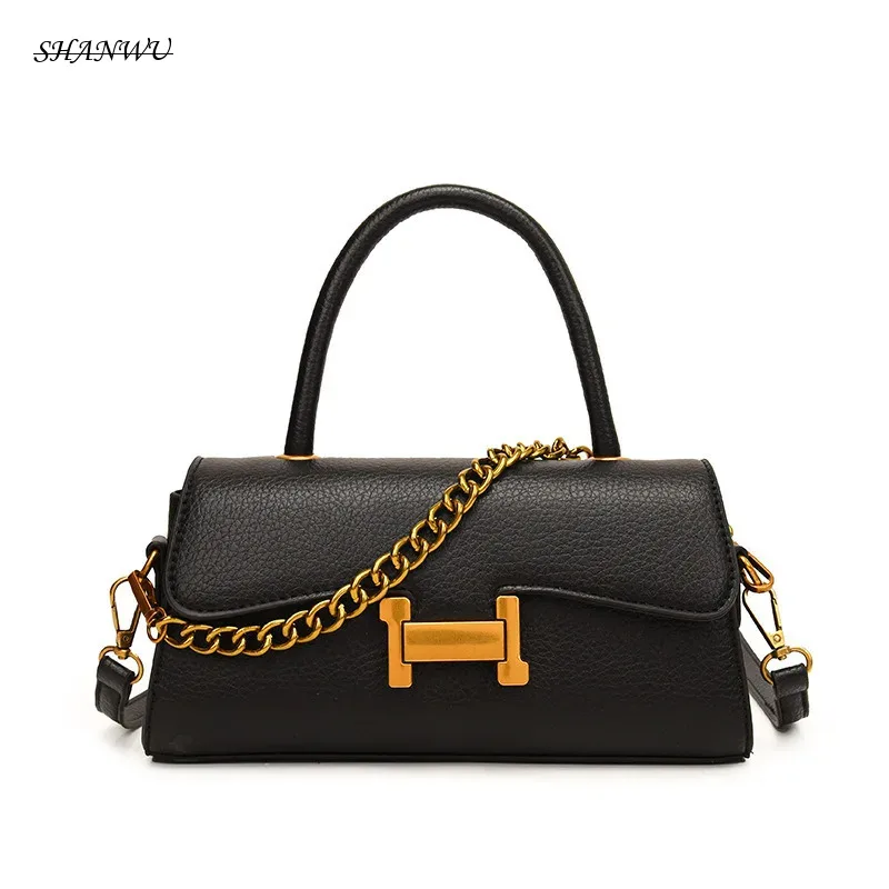 

Women's 2024 New Summer Texture Fashion Chain Women's Temperament Commuting Handbag Casual Simple Crossbody Single Shoulder Bag