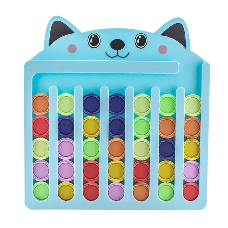 

Пазл-головоломка с цветовыми сочетаниями, Веселая игрушка-головоломка Монтессори, совпадающая с мозгом логическая игра