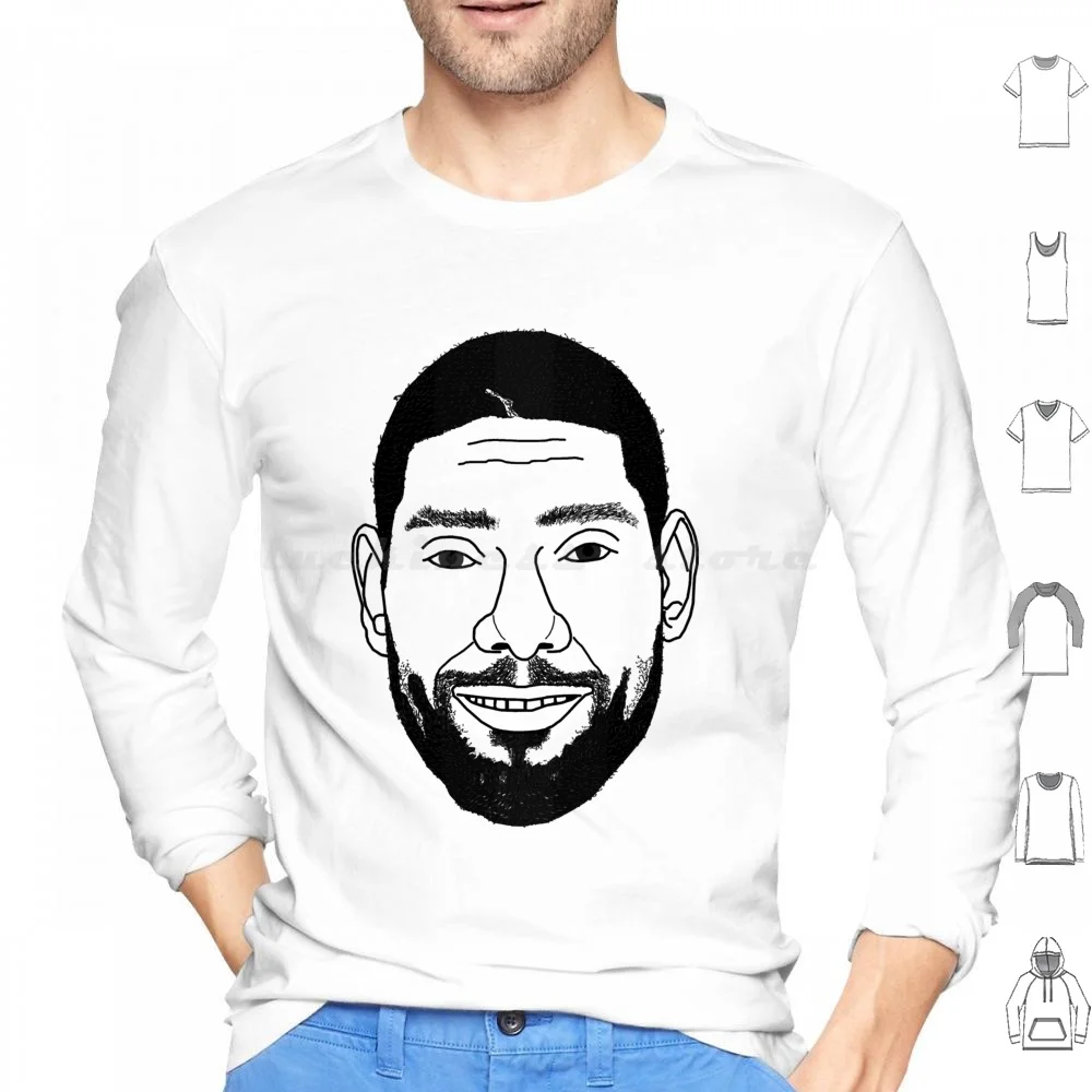 Tim Turner Big Friendly Fondamental Sourire Gheant Felpe Con Cappuccio Manica Lunga Tim Turner Turner 21 Speroni Basket Basket