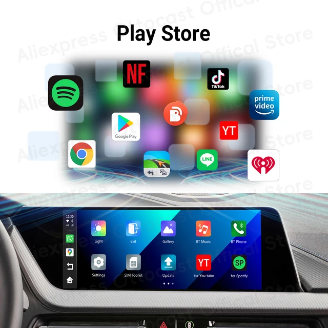 OTTOCAST OttoAiBox i3 Android AI Box Wireless CarPlay TV Box