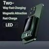 Magsafe Power Bank 20000mah Wireless Portable Charger With Lcd Screen Spare Battery For Iphone Samsung Xiaomi Batterie Externe 3
