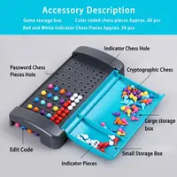 Code Breaker Board Game - Code Breaker Toys - Coder vs Decoder Mind Master Strategy Game - Portable Pack Brain Games 2