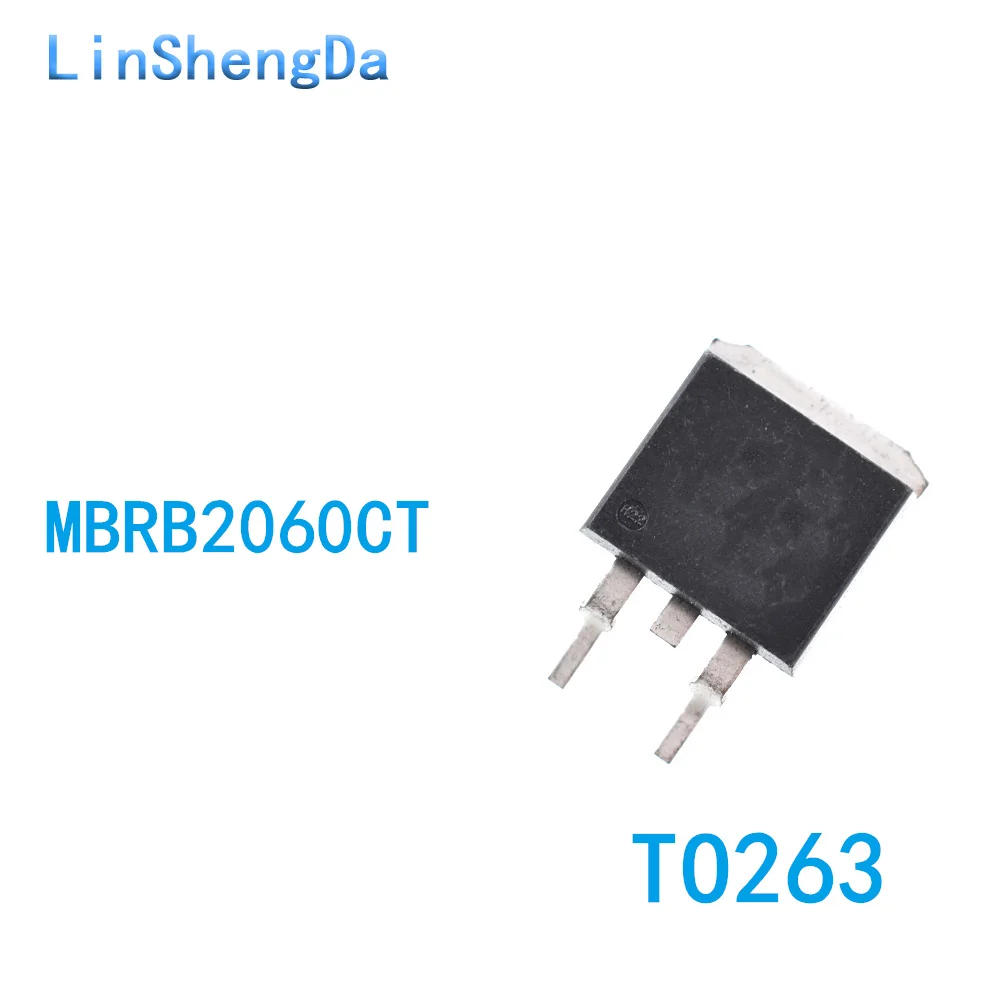 

10 шт. MBRB2060CT B2060G SMD TO-263 диод Шоттки 20A 60 в