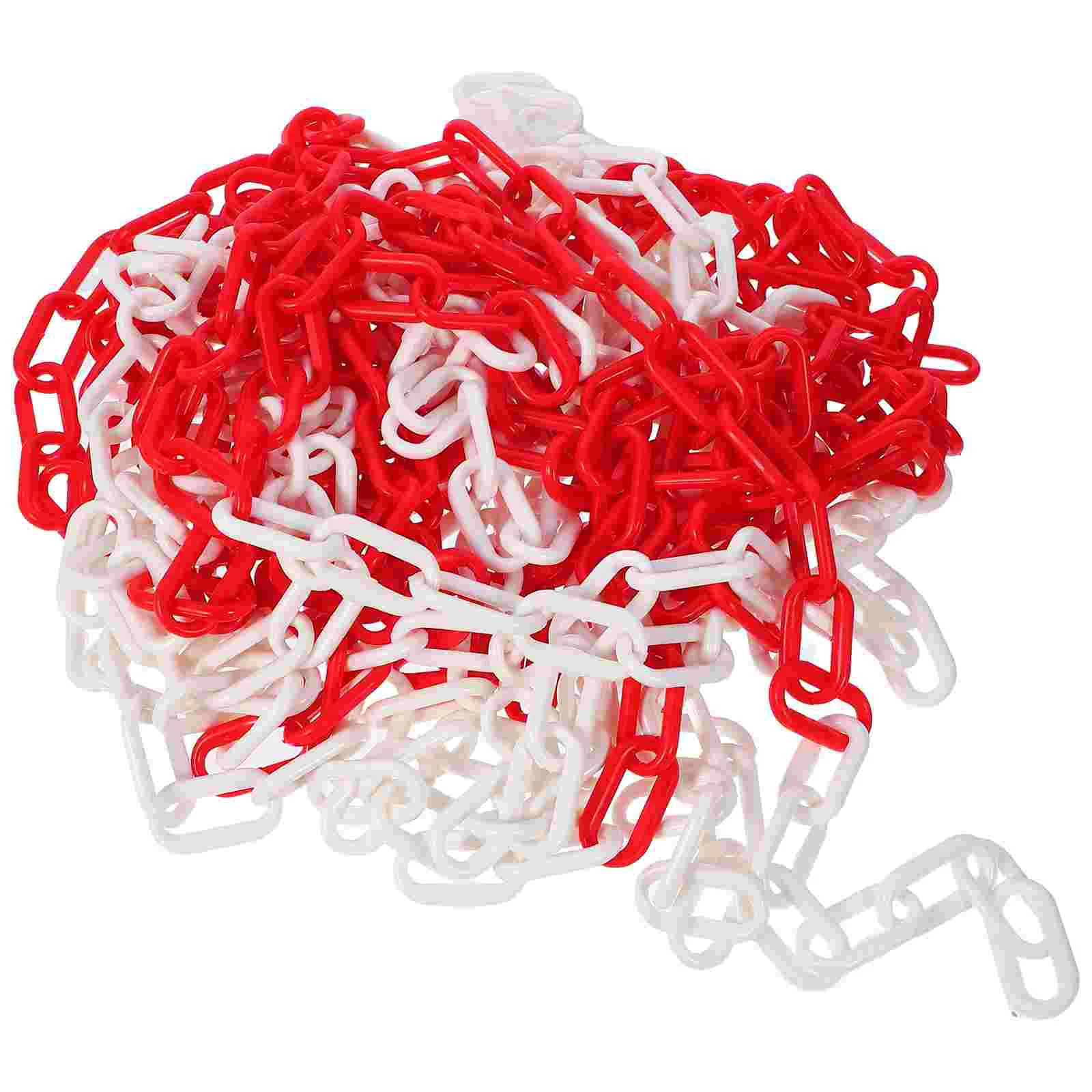Barrier Chain Plastic Safety Caution Crowd Control Road Cone Links Abs Security Parking