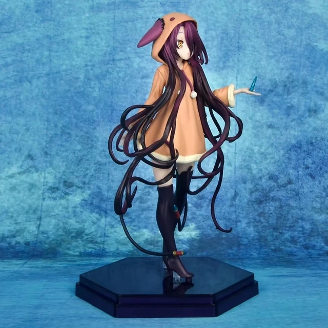 18cm No Game No Life:Zero Anime Figure Schwi Jibril Action Figure No Game  No Life Shuvi Dola Shiro Figurine Model Doll Gift - AliExpress