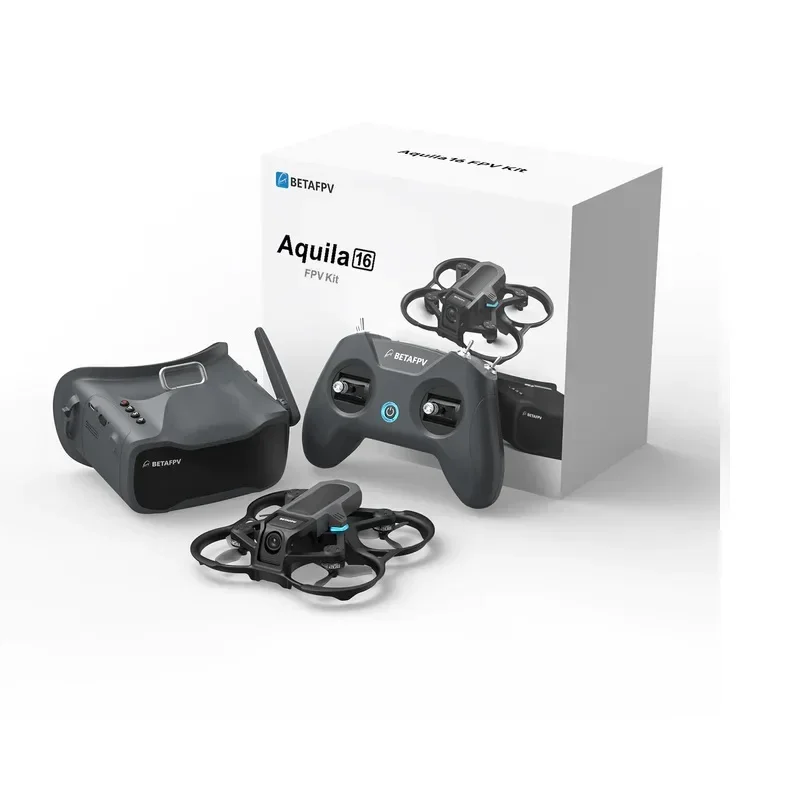 Kit FPV BetaFPV Aquila16 – Quadcopter FPV con motore brushless 1102 18000KV con occhiali VR03 per drone da corsa LiteRadio 2 SE Radio - immagine 3