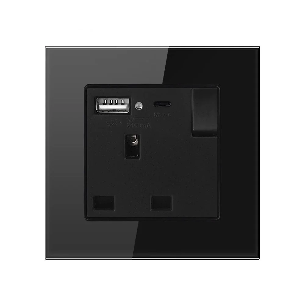TYPE-C USB SOCKET BK