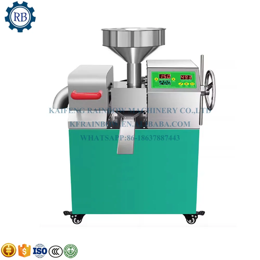 Hot and cold oil processing machine/Commercial soybean coconut oil press machine/groundnut sunflower oil extraction machine 2
