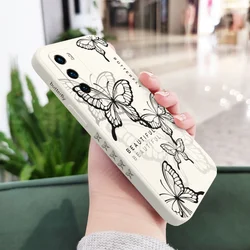Phantom Butterfly Liquid Silicone Phone Case - Elegant & Durable Design for P20 (White 1)