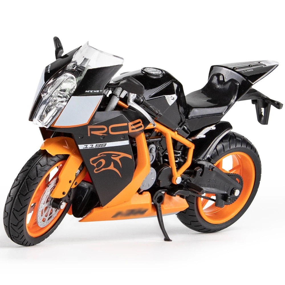 1:12 KTM RC8 Alloy Motorcycle Model Diecasts Sport Racing Moto Vehicles Decoration Ornaments Toys For Children Boys Gifts 2