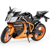 1:12 KTM RC8 Alloy Motorcycle Model Diecasts Sport Racing Moto Vehicles Decoration Ornaments Toys For Children Boys Gifts 2