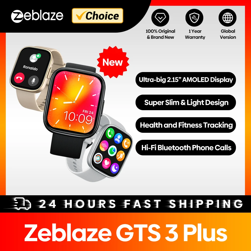 Latest FD68S Smartwatch for Men and Children - IP68 Bluetooth Smart Watch with Touchscreen, Fitness Tracker Bracelet, Sports Band for IOS and Android 10 New Zeblaze GTS 3 Plus Smart Watch Ultra 2.15‘‘ AMOLED Screen Hi-Fi Bluetooth Phone Calls Health and Fitness Tracking Smartwatch