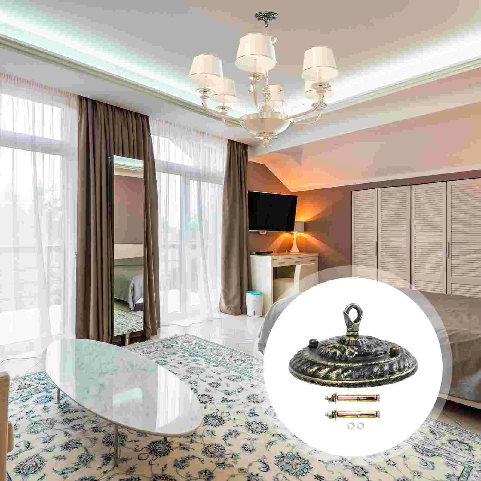 

Ceiling Light Fixture Canopy Kit Pendant Light Canopy Ceiling Light Cover Plate