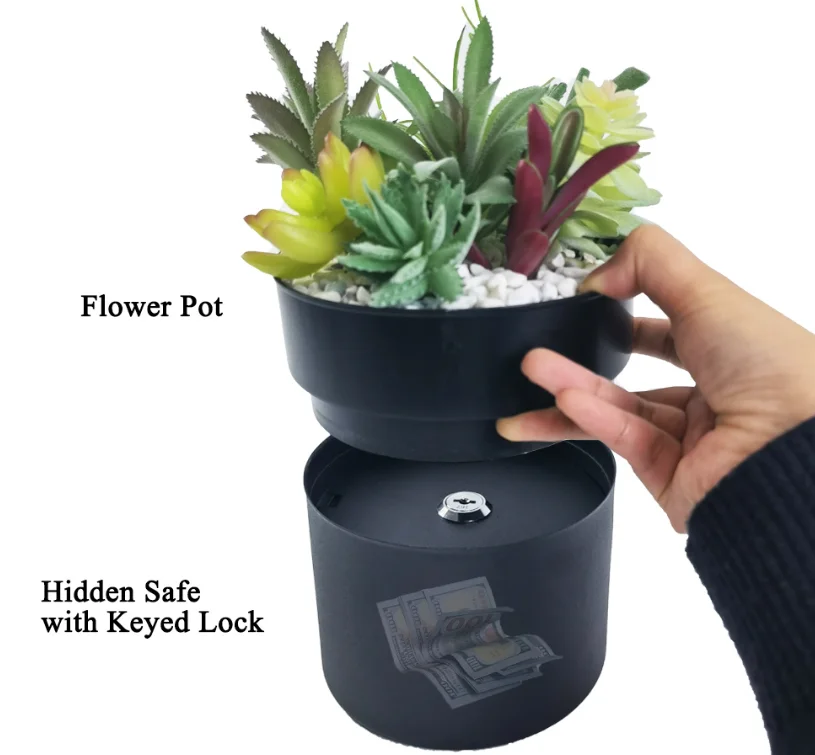 

Secret plants, multifunctional flower pots for hiding, hiding money, keys, and other valuable items