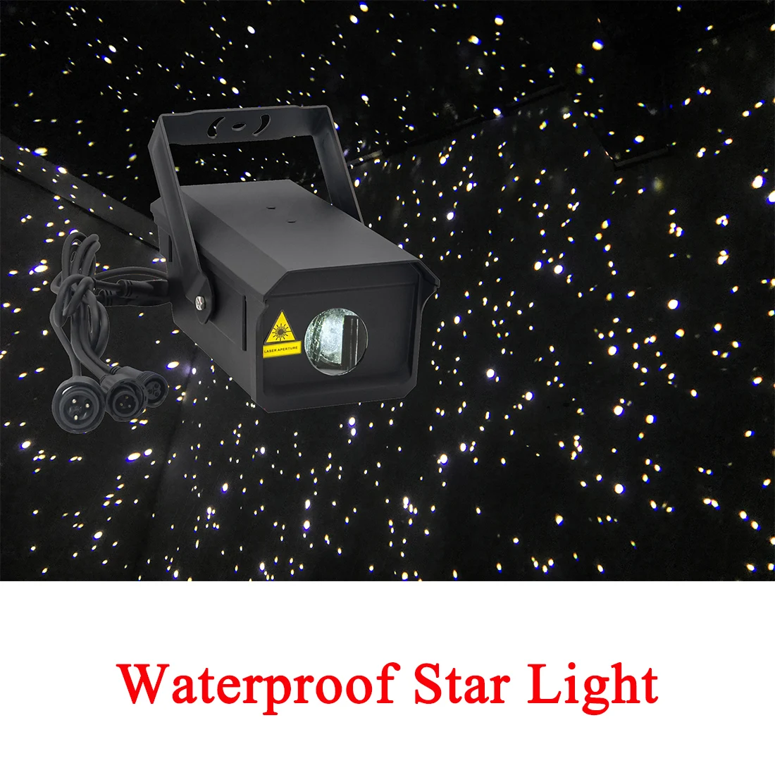 

Лазерный проектор MOKA Star Sky Lights, водонепроницаемый, с белым лучом