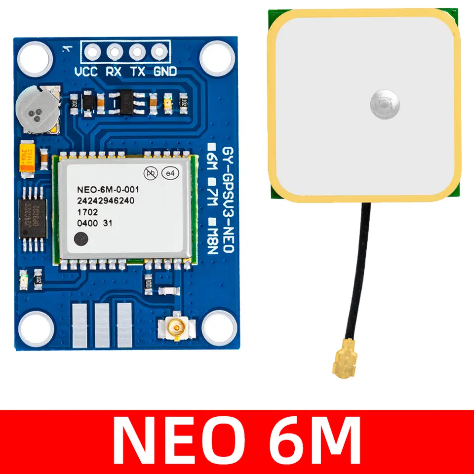 GY-GPSV3 NEO-M8N NEO-M9N NEO-M7N NEO-M6N GPS Module for APM MWC Flight Controller PX4 Pixhawk V2.4.5 APM2.56 APM 1.65 -3.6V image 10