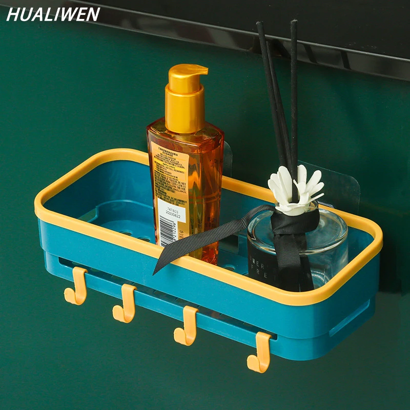 

Multifunction Shelf Sponge Drain Rack Bathroom Storage Suction Holder Kitchen Organizer Sink Kitchen Accessories Bath Baskets