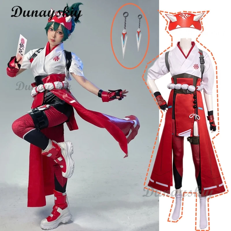

Kiriko Косплей Маска костюм игра OW женщины ролевые игры фантазия наряды маскарадное платье искусственная одежда шлем для женщин Маскировка