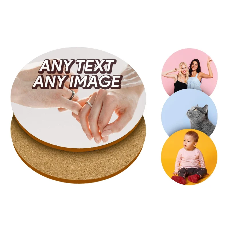 Customizable Photo Coasters
