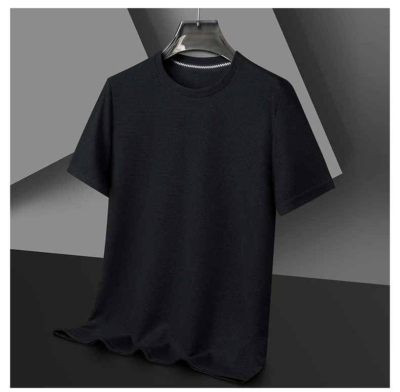 PlatiNum Summer Waffle T-shirt stitching detail