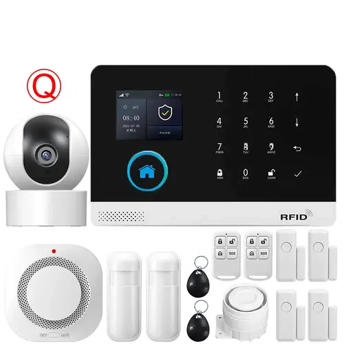 GSM Alarm System for Home Works with TUYA Smart Home App Burglar Security 433MHz 2G WiFi Alarm Wireless Control PG103 - Image 7