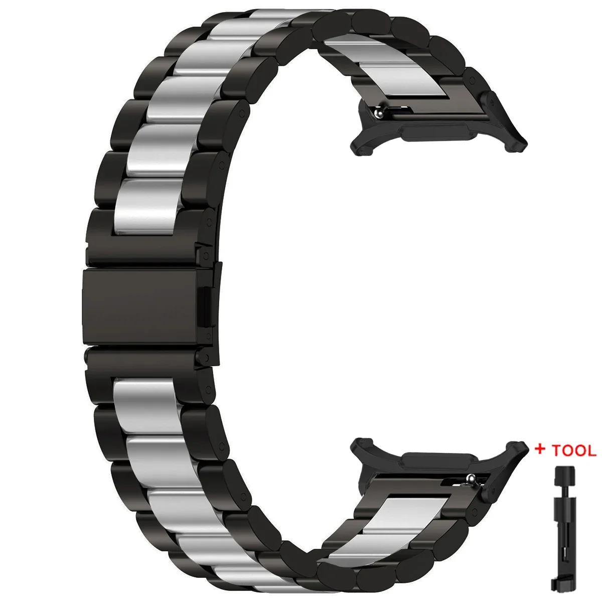 Stainless Steel Quick-Release Bracelet Replacement Wristband