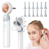 1.38'' Ear Otoscope IPS Display with 1080P Camera Wireless Endoscope Portable Otoscope Ear Cleaner With 12tips for Adult Child 1