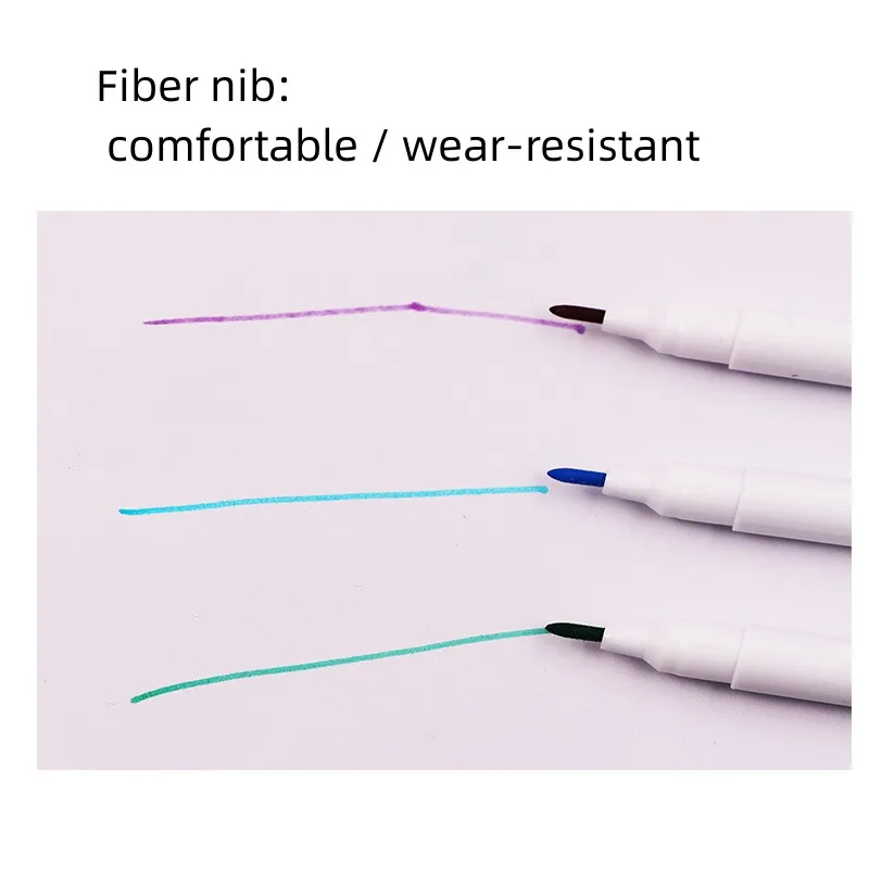 1/2/3PCS Disappearing Erasable Ink Fabric Marker Pen Cross Stitch Water Erasable Pen Tailor'S Quilting Sewing Tools Dressmaking disappearing pen refill