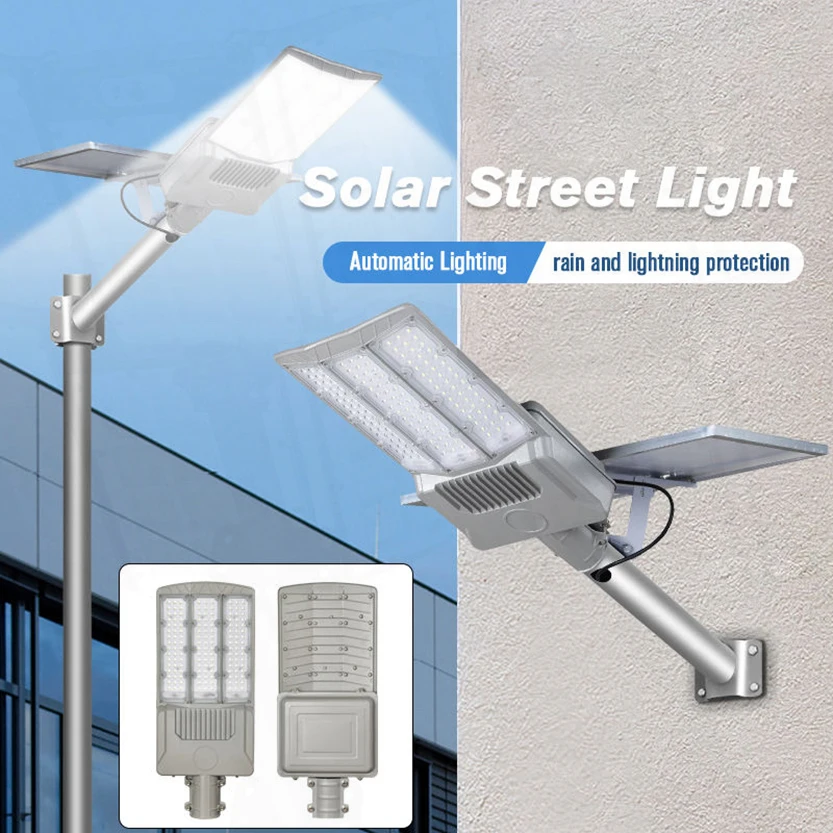 20000W Split Solar Street Light Outdoor Aluminum Solar Street Light Garden Sunlight House Remote Control Waterproof Wall Lamp