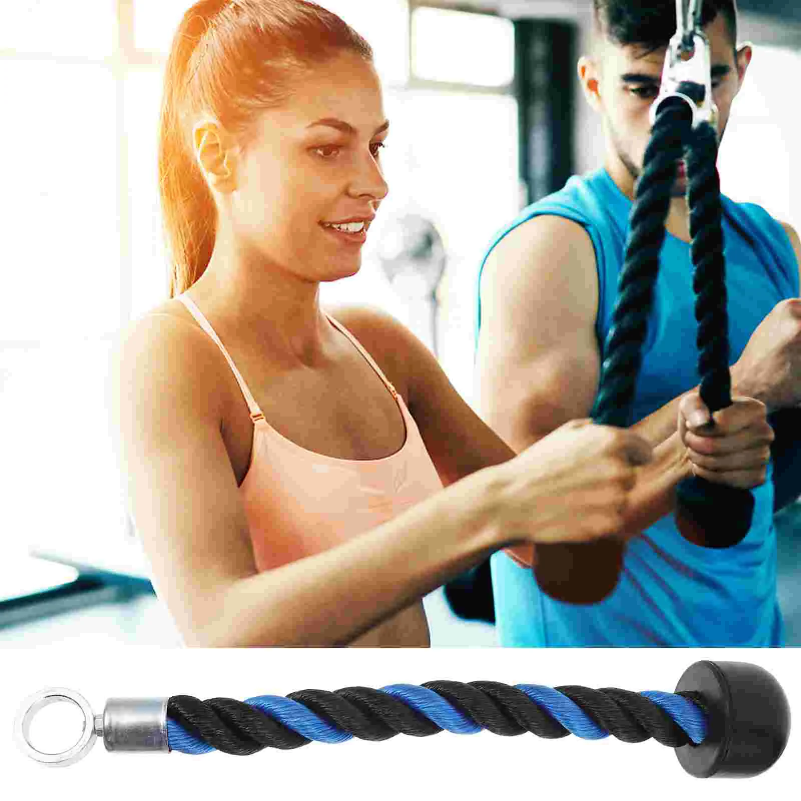 

1pc Exercise Pull Rope Gym Accessories Single Head Pull Rope Fitness Pull Rope