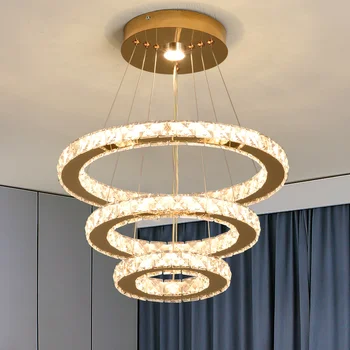 French Luxury Crystal LED Chandelier 1