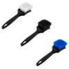 Car Tire Brush Black Bristled Wheel Hub Cleaning Brush Multifunctional Wheel Hub Steel Ring Foot Pad Fabric Cleaning Brush 1