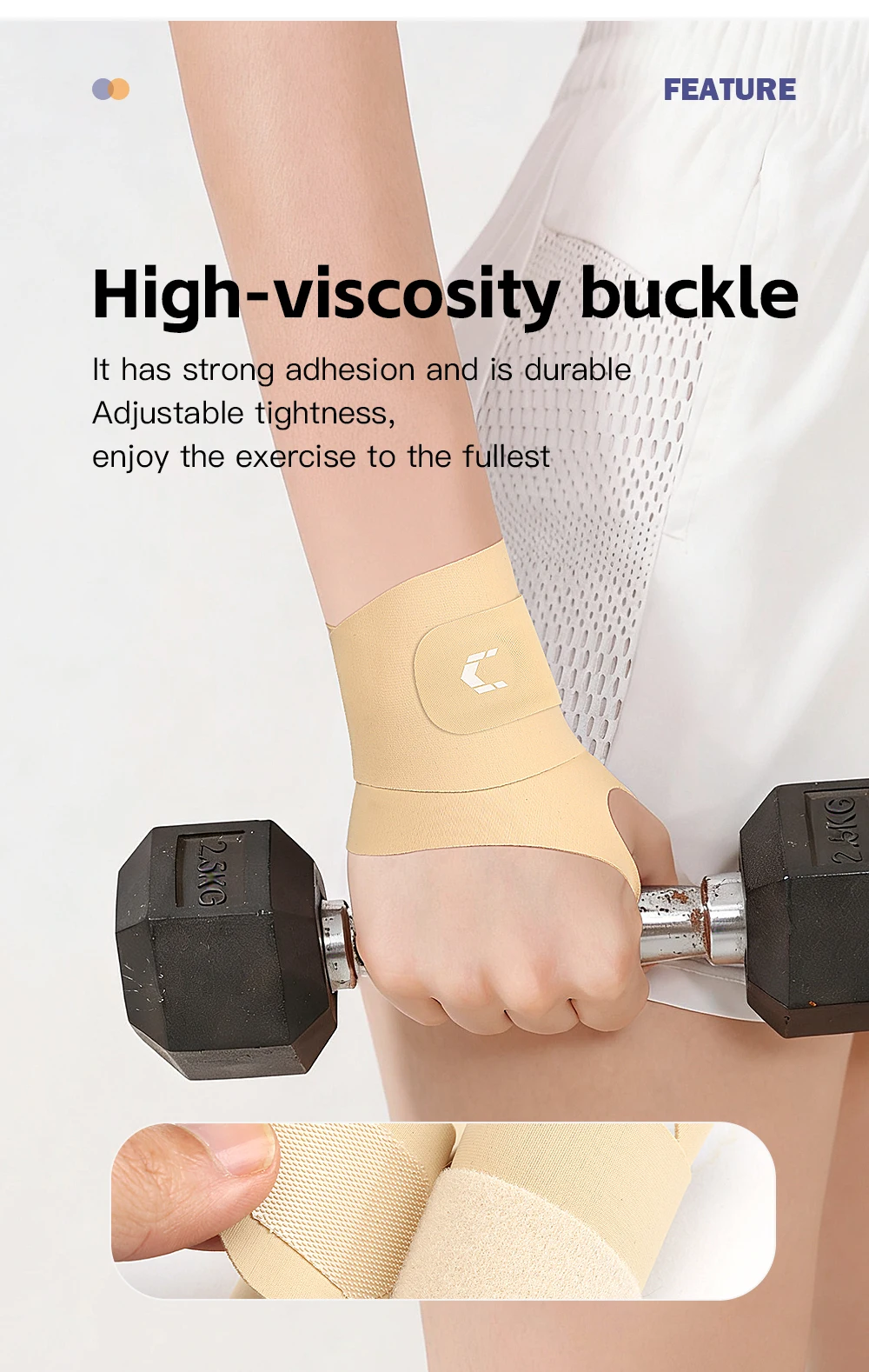 1PC Golfer Kompression Handgelenk Daumen Band Gürtel Karpaltunnel Hände Handgelenk Unterstützung Brace Strap Hülse Sehnenscheidenentzündung Arthritis Handschuhe – Detail 7