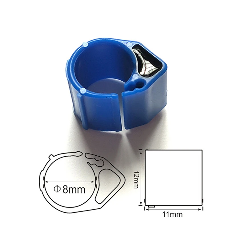 RFID Pigeon Rings for Animal Tracking and Management - 10 Pack