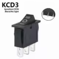 3D 3PIN Black