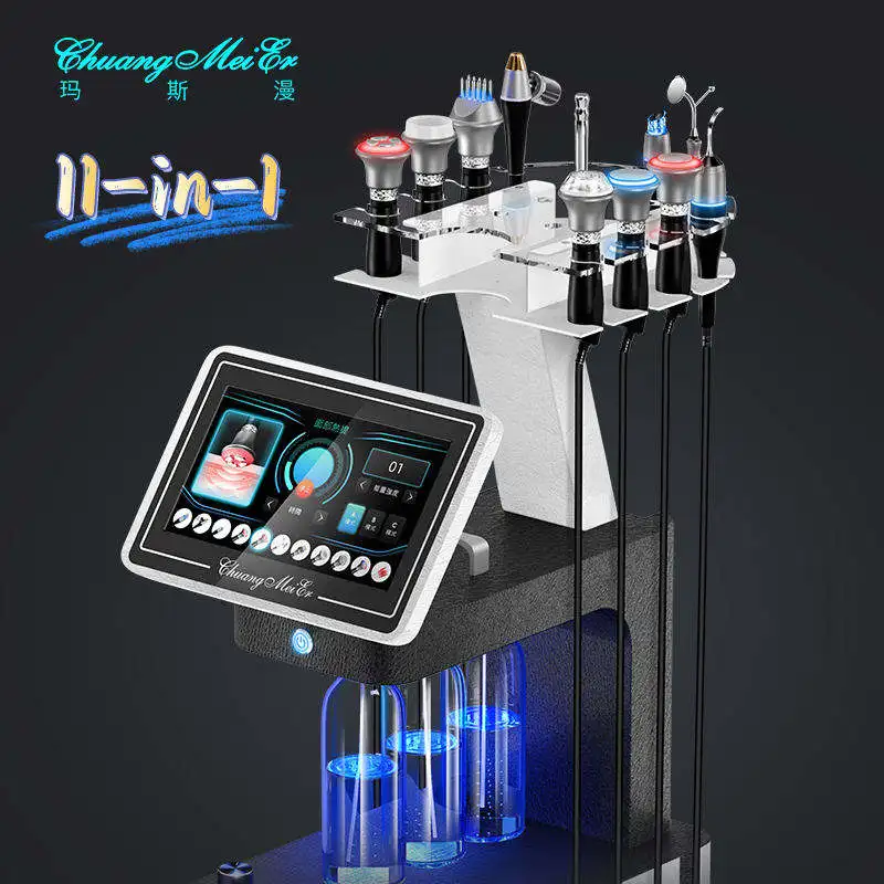 Multifunction Face Lifting Oxygen Hydra Dermabrasion Skin Care Machine Facial Ultrasonic Cleaning Rejuvenation Remove Blackhead