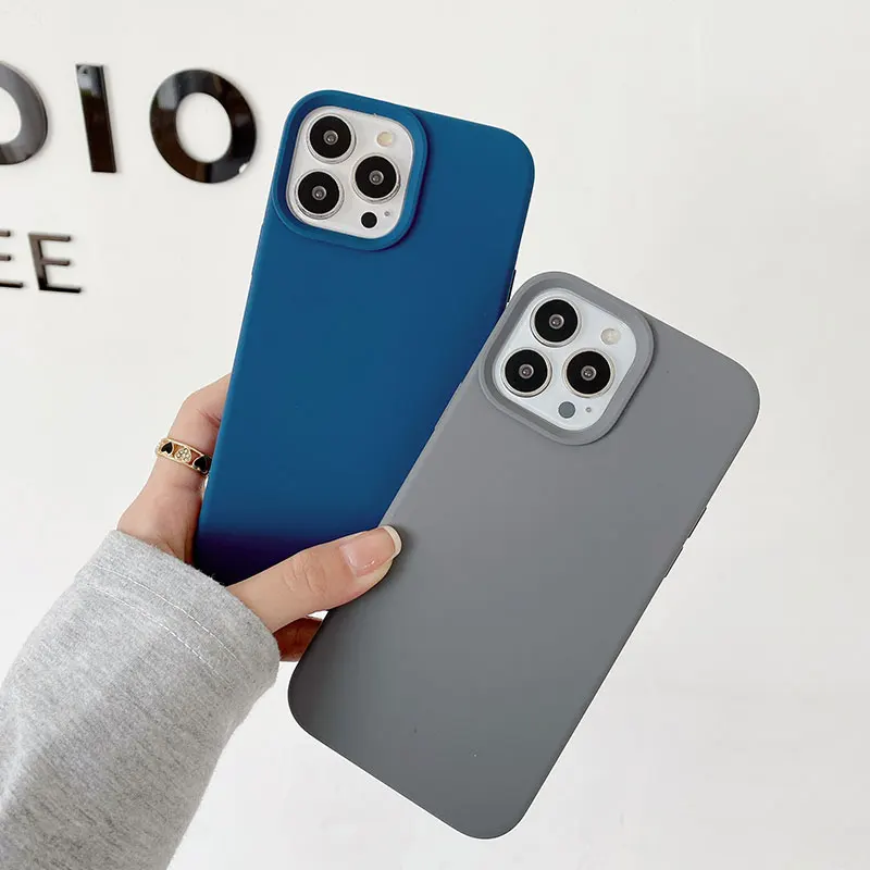 Protezione Completa Per Iphone 15 Pro Max Custodia Originale Liquido Silicone Luxury Per Iphone 15 Pro Max Case Liquido